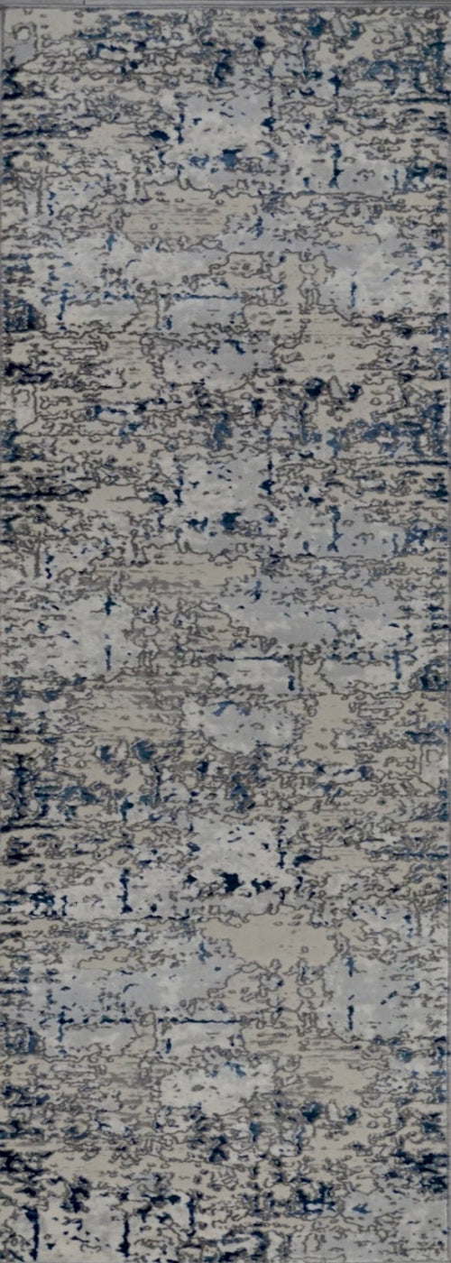 Turkish Luxury Blue Power Loom 2x8