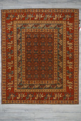 Pakistan stone wash Pazyryk 6x8