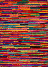 India Hand Woven Cotton 5x8