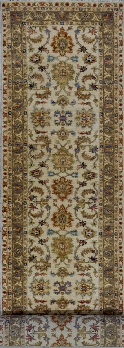 India Ziegler Hand Knotted Wool 3x18