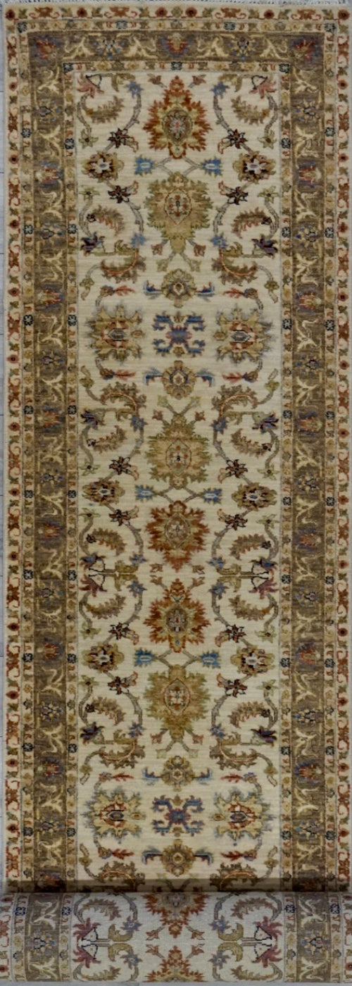 India Ziegler Hand Knotted Wool 3x18