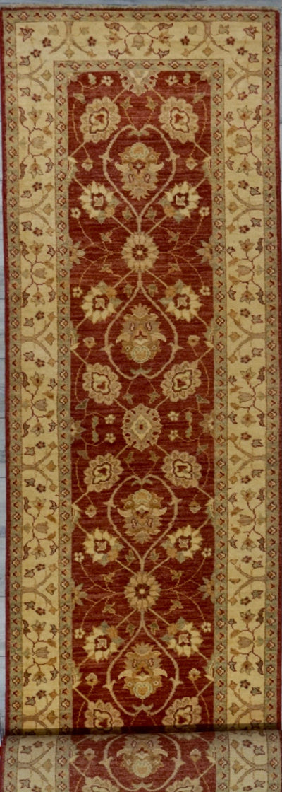 Pakistan Chobi Hand Knotted Wool 3x12