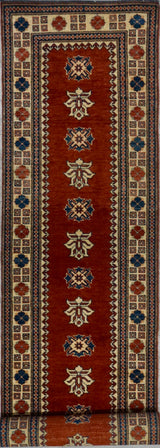 Pakistan Kazak Hand Knotted Wool 3x14