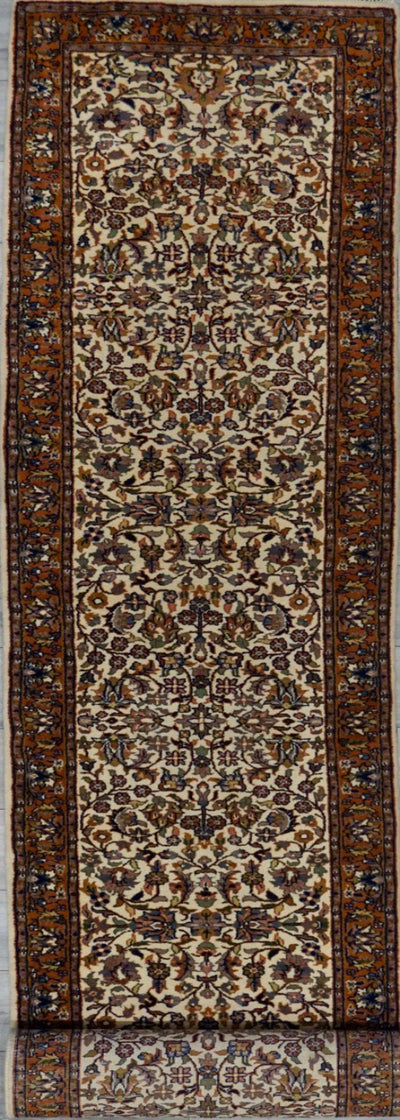 India Sarouq Jaipur Hand Knotted Wool 3x12