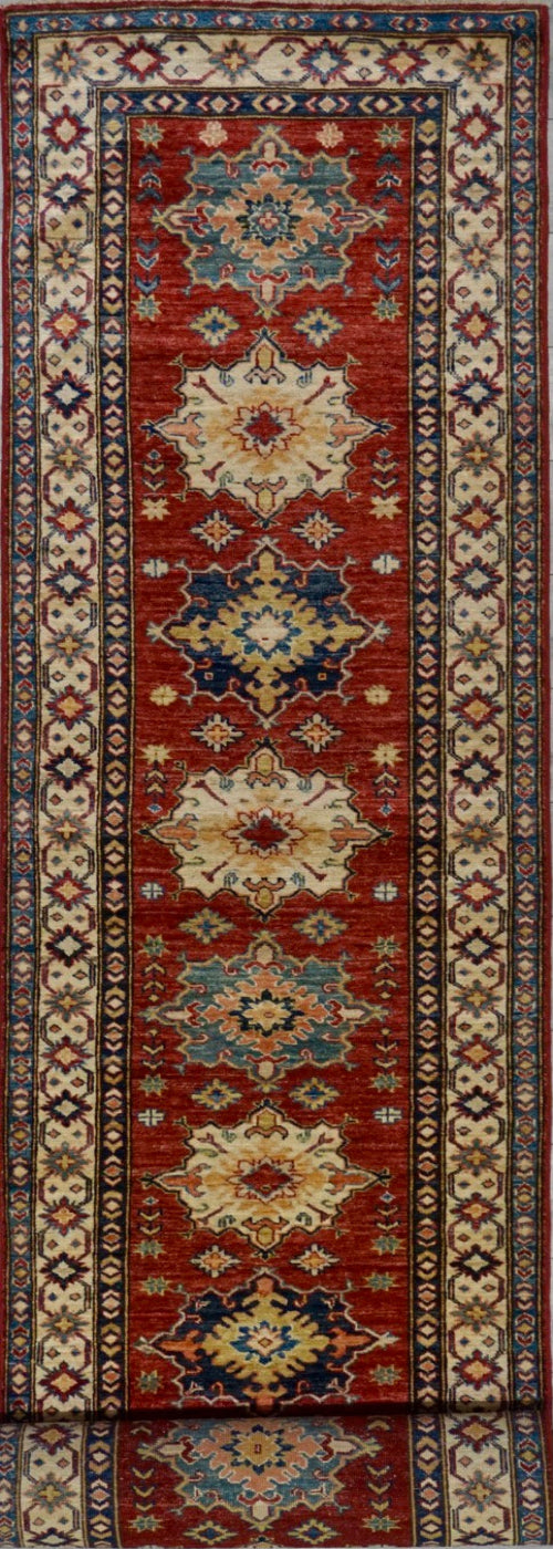 Pakistan Kazak Shirwan Hand Knotted Wool 3x20