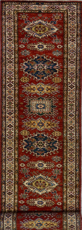 Pakistan Kazak Shirwan  Hand Knotted Wool 3x21
