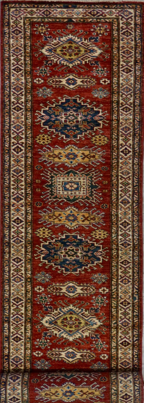 Pakistan Kazak Shirwan  Hand Knotted Wool 3x21