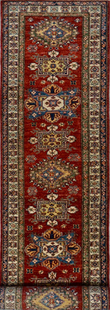 Pakistan Kazak Hand Knotted Wool 3x20
