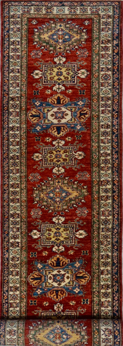 Pakistan Kazak Hand Knotted Wool 3x20