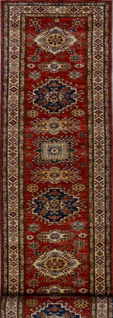 Pakistan Kazak Sherwani Hand Knotted Wool 3x21