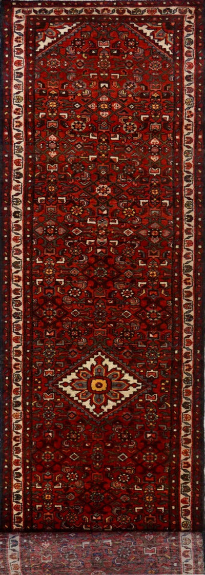 Persian Hamadan Hand Knotted Wool 3x12
