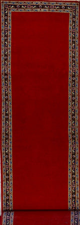 Persian Kashan Hand Knotted Wool 3x13