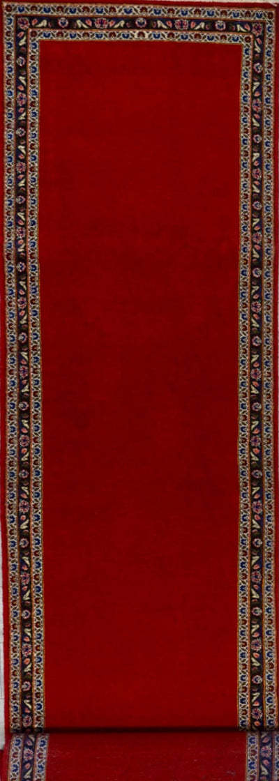 Persian Kashan Hand Knotted Wool 3x13