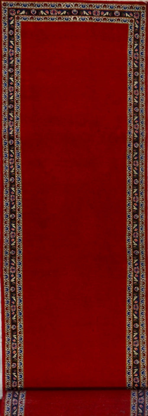 Persian Kashan Hand Knotted Wool 3x13