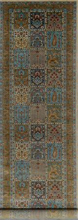 Pakistan Fine Baktiari Hand Knotted Wool 3x13