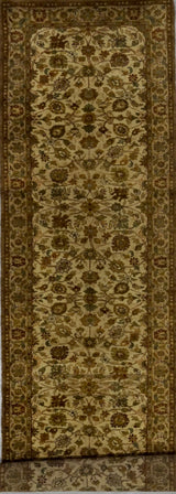 India Jaipur Hand Knotted Wool 3x12