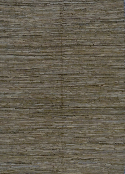 Turkish Leather Hand Woven 5x7