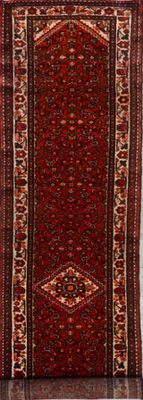 Persian Hamedan Hand Knotted Wool 3x14