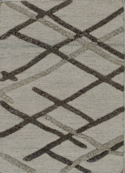 India Modern Hand Made Wool  2x3