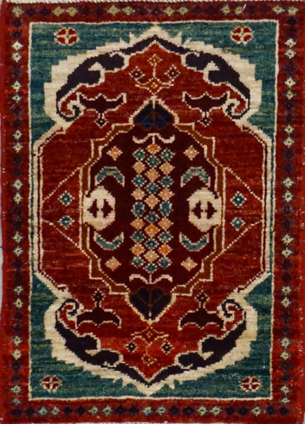 Pakistan Chobi Hand Knotted Wool 1.6x2.0