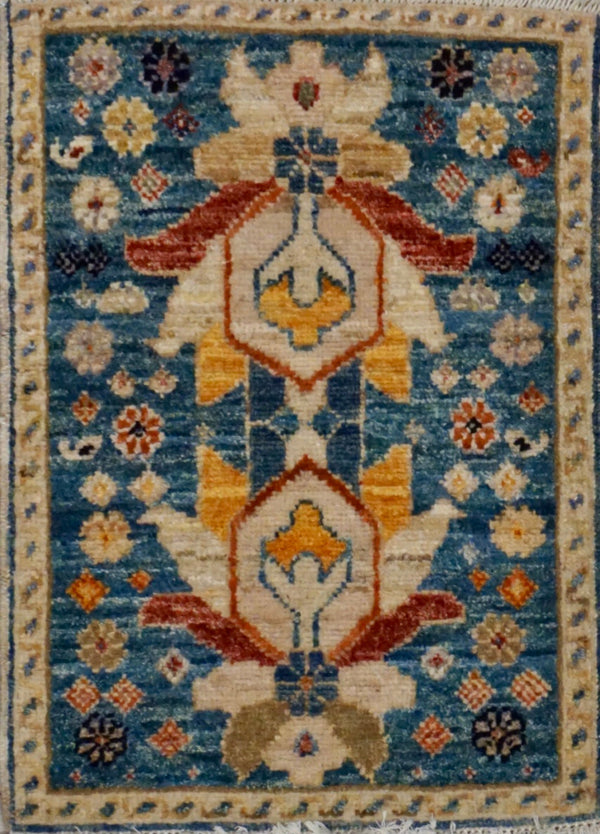 Pakistan Chobi Hand Knotted Wool 1.6x2.0