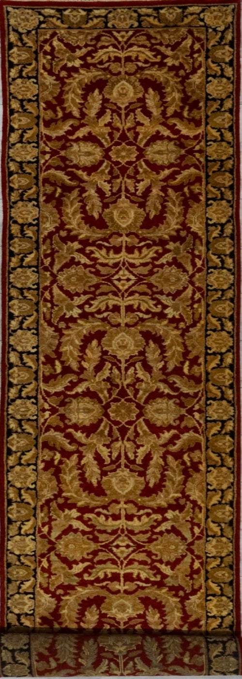 India Jaipur Hand Knotted Wool  3x12