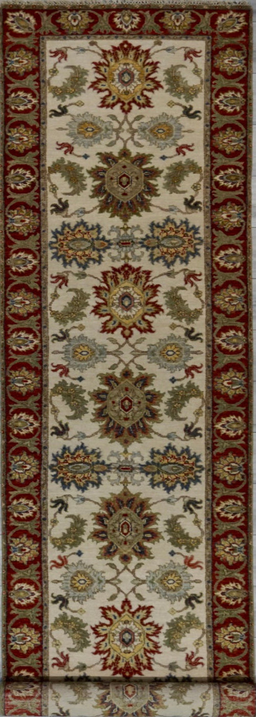 India Ziegler Hand Knotted Wool 3x12