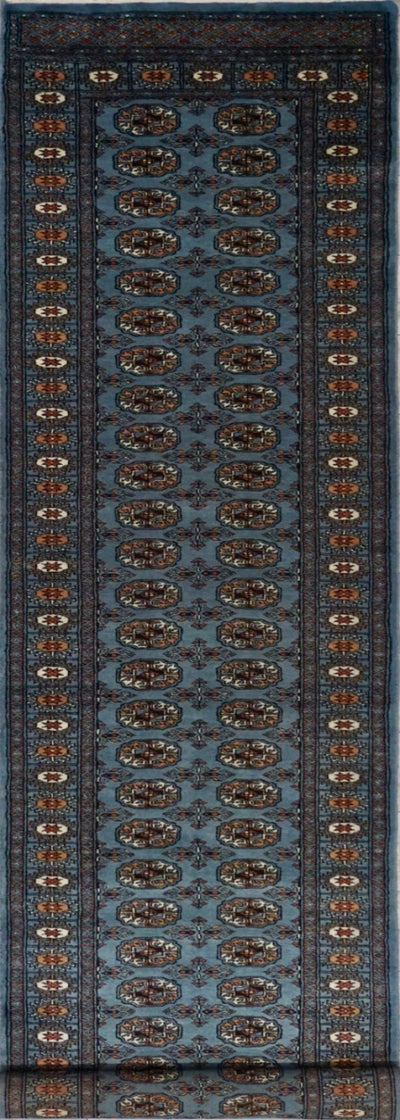 Pakistan Bokara Hand Knotted Wool 3 X 12