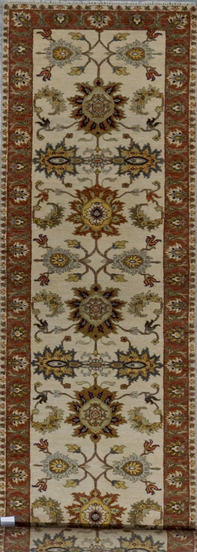 India Ziegler Hand Knotted Wool 3x12