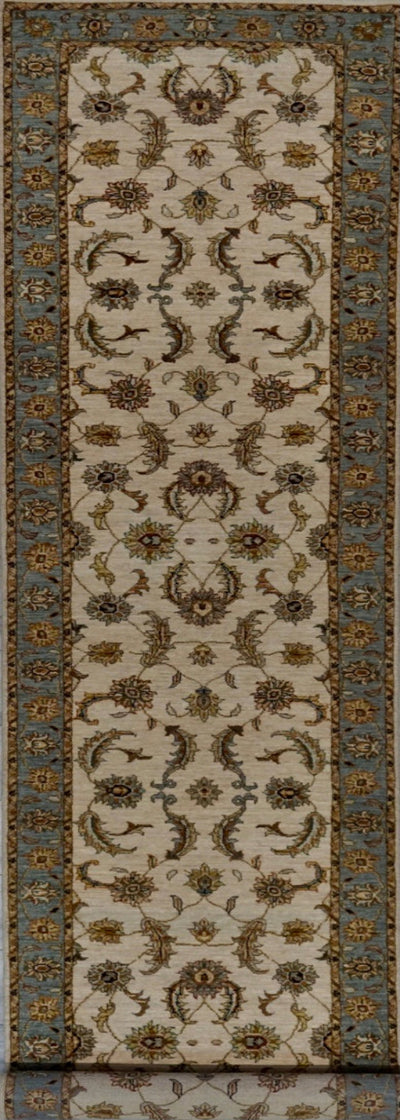 India Ziegler Hand Knotted Wool 3x12