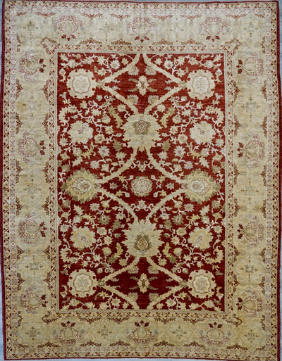 Pakistan Chobi Hand Knotted Wool 9x12