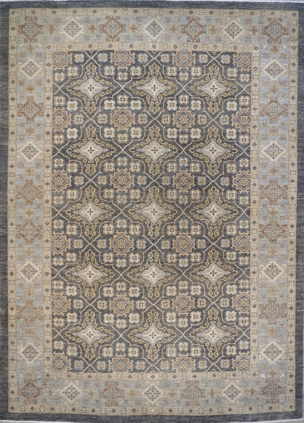 Pakistan Ziegler Hand Knotted Wool 10x14