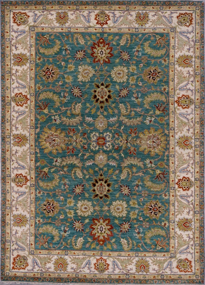 India Ziegler SultanAbad Hand Knotted Wool 6x9