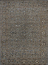 India Classical Collection Hand Knotted Wool & Silk 9x12