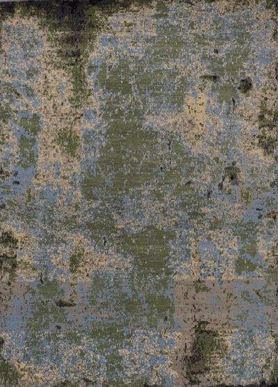 India New HDFR Modern Hand Knotted Wool 8x10