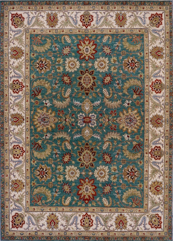 India Ziegler SultanAbad Hand Knotted Wool 5x7