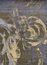 India New HDFR Modern Hand Knotted Wool 6x9