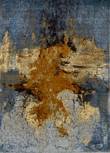 India New HDFR Modern Hand Knotted Wool 6x9