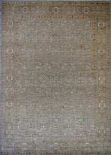 India Classical Hand Knotted Wool & Silk 10x14