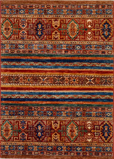 Pakistan Korjeen Hand Knotted Wool 3x4
