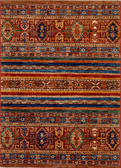 Pakistan Korjeen Hand Knotted Wool 4x5