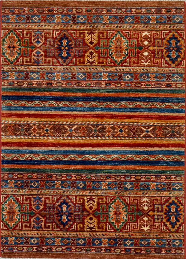 Pakistan Korjeen Hand Knotted Wool 4x5