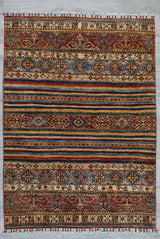 Pakistan Korjeen Hand Knotted Wool 4x5