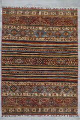 Pakistan Korjeen Hand Knotted Wool 4x5
