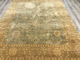 India Agra Ziegler Hand knotted Wool 8X10