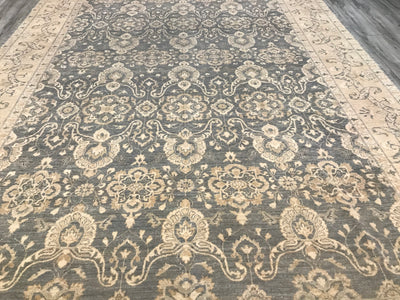 Pakistan Ziegler Hand Knotted Wool 10x14