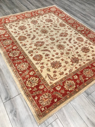 Pakistan Chobi Hand Knotted Wool 6x7