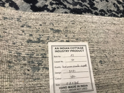 India Hand Loom HDFR Collection Wool 5X8