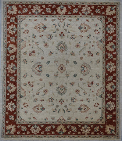 Pakistan Chobi Hand Knotted Wool 8x10