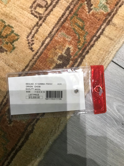 Pakistan Chobi Hand Knotted Wool 8x10